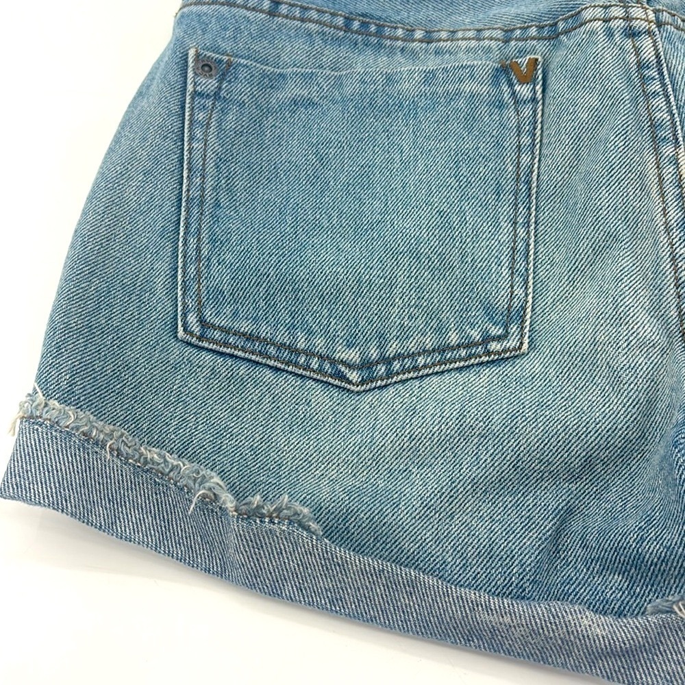 UEC RVCA high rise denim shirts size 28 - Picture 9 of 11